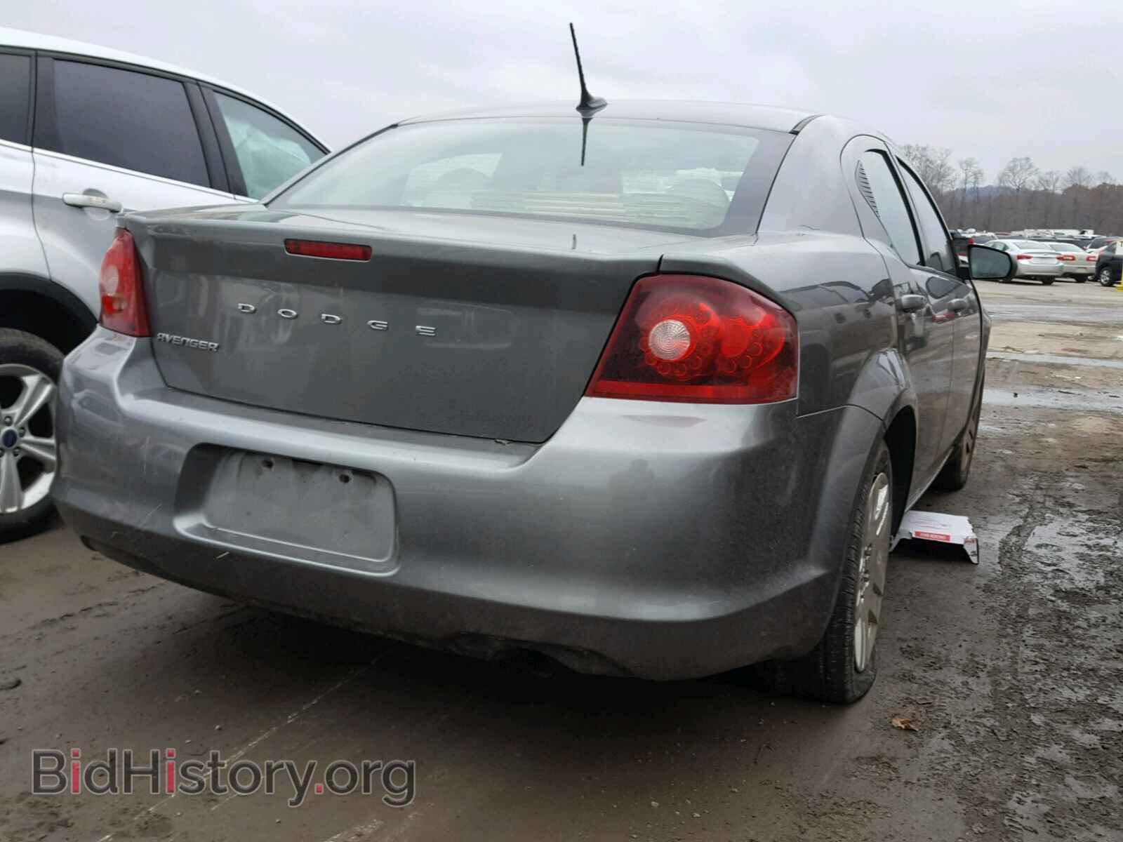 2012 DODGE AVENGER - VIN: 1C3CDZAB5CN170145 - Фото 4