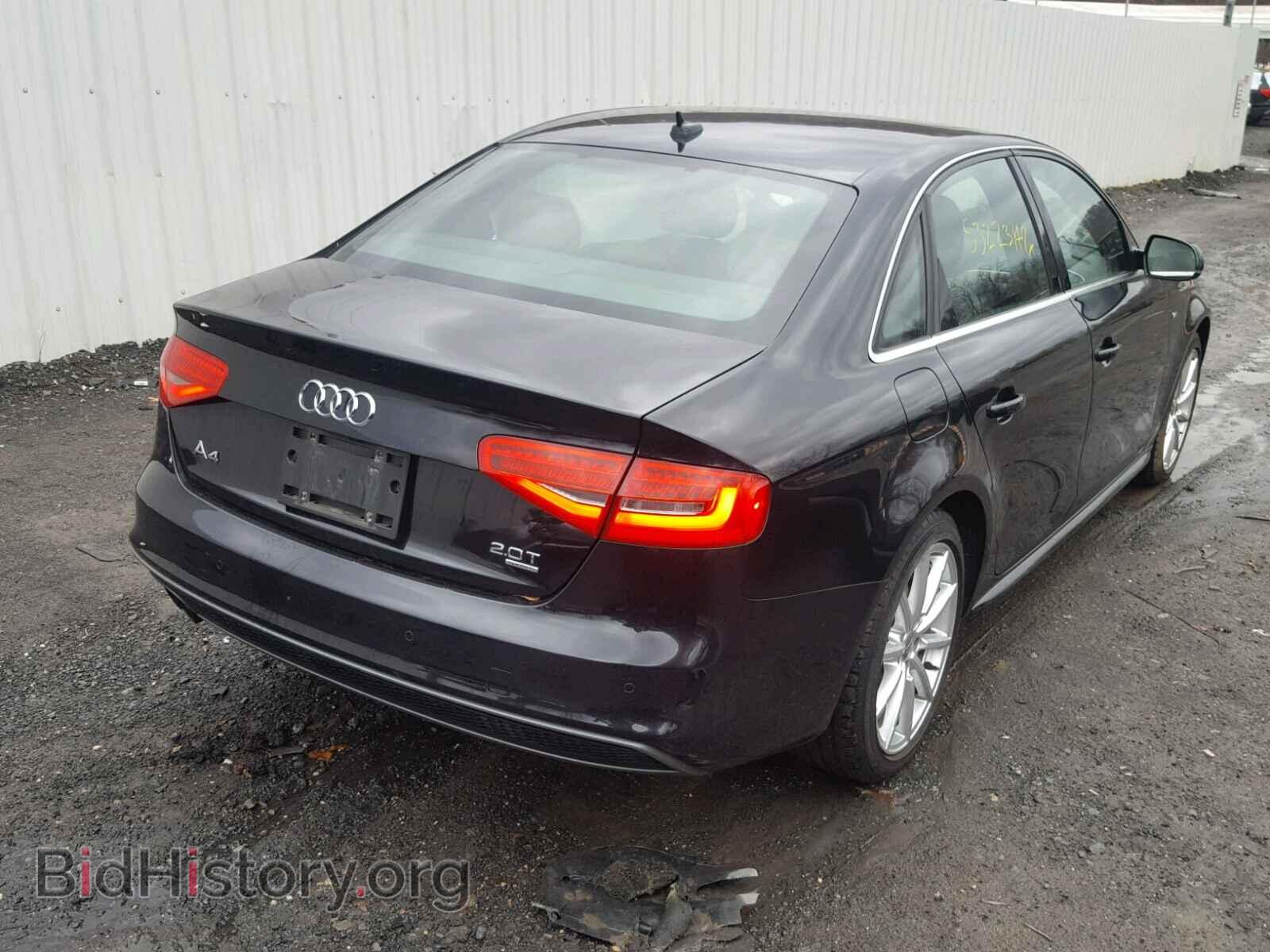2014 AUDI A4 - VIN: WAUFFAFL1EN015498 - Photo 4