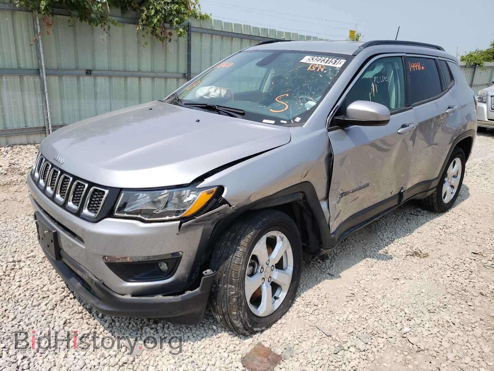 2018 JEEP COMPASS - VIN: 3C4NJDBB4JT455124 - Фото 2