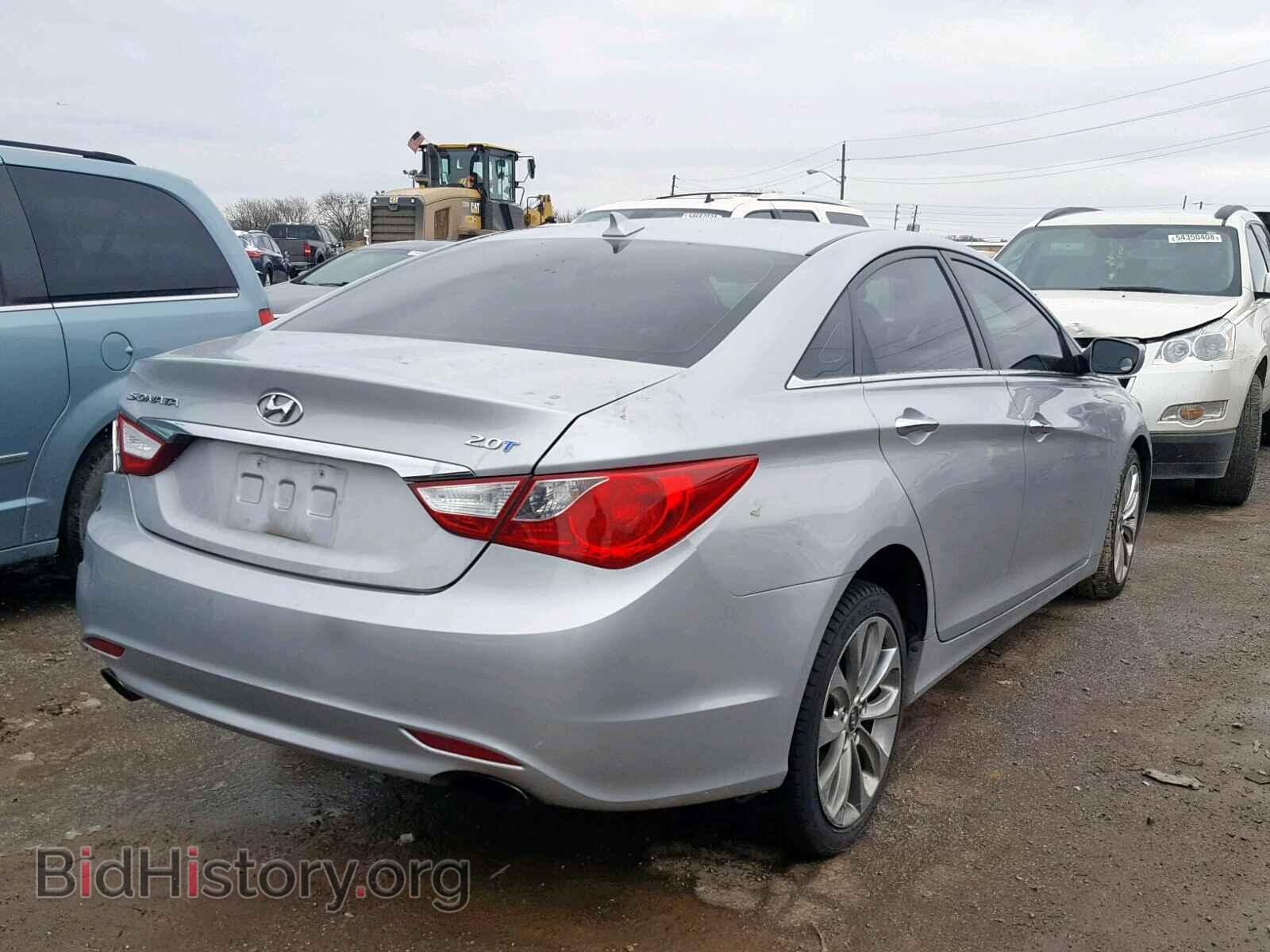 2012 HYUNDAI SONATA - VIN: 5NPEC4AB1CH414206 - Фото 4