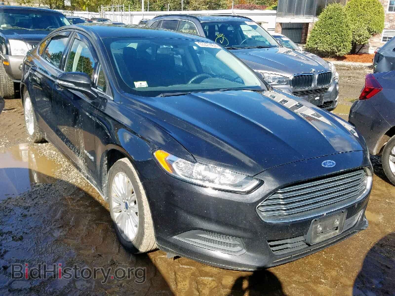 Photo 3FA6P0LU3ER250141 - FORD FUSION SE 2014
