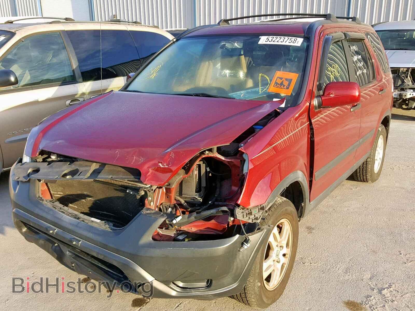 2004 HONDA CR-V EX - VIN: SHSRD78874U231007 - Фото 2