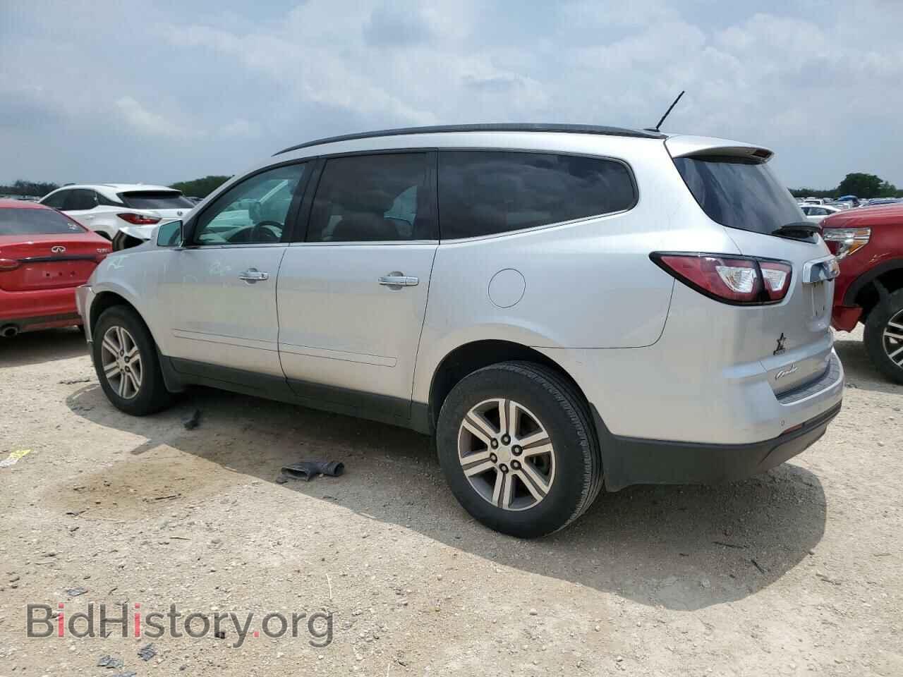 2015 CHEVROLET TRAVERSE - VIN: 1GNKRGKD2FJ285396 - Фото 2