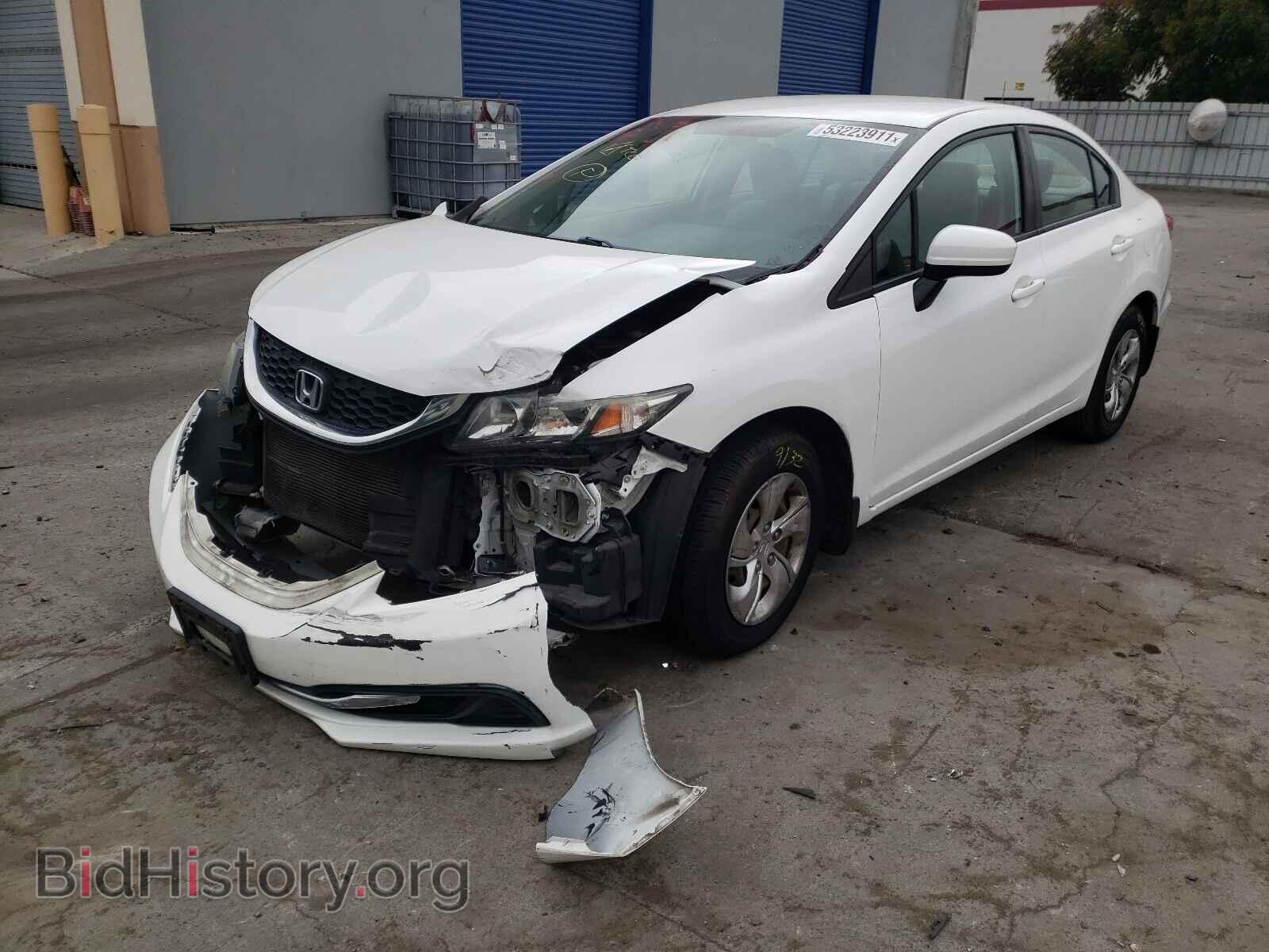 2014 HONDA CIVIC - VIN: 19XFB2F56EE269816 - Фото 2