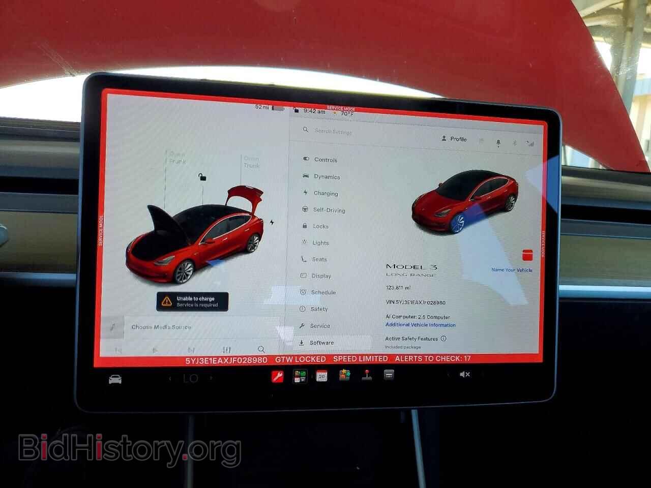 2018 TESLA MODEL 3 - VIN: 5YJ3E1EAXJF028980 - Photo 9