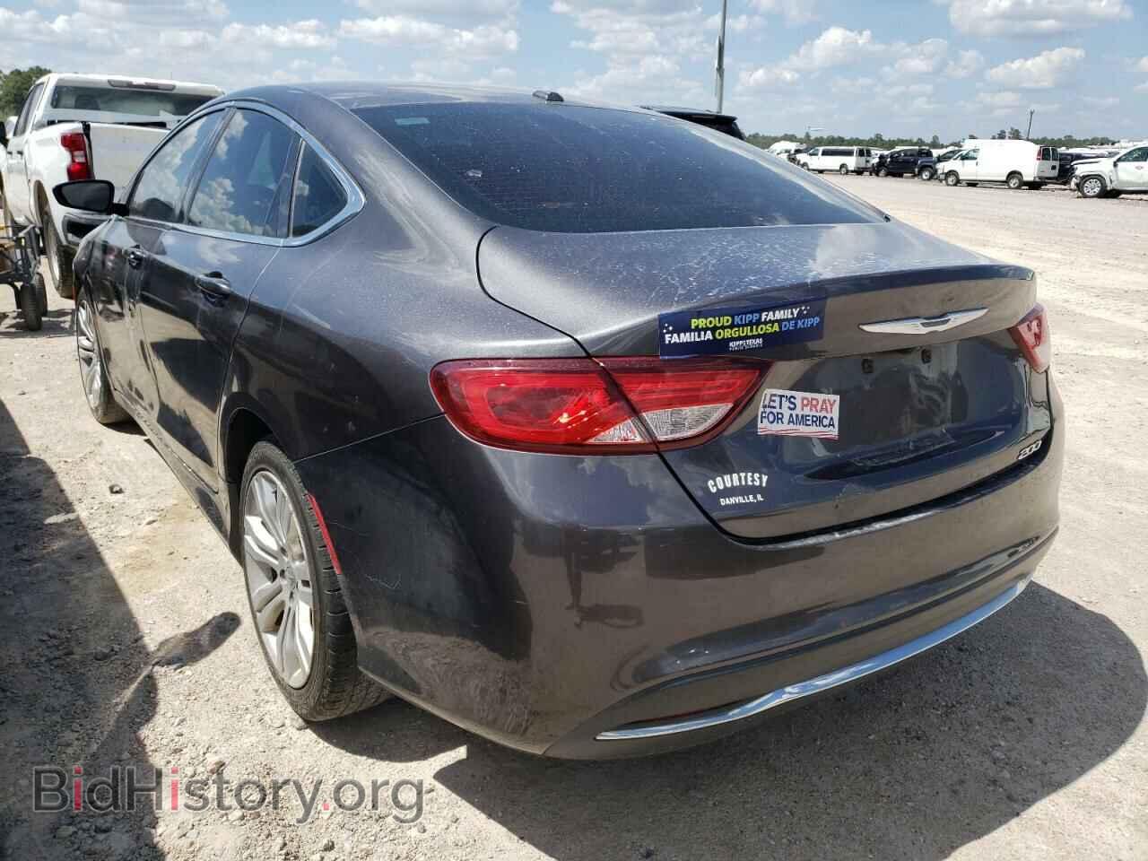 2015 CHRYSLER 200 - VIN: 1C3CCCAB3FN548760 - Фото 3