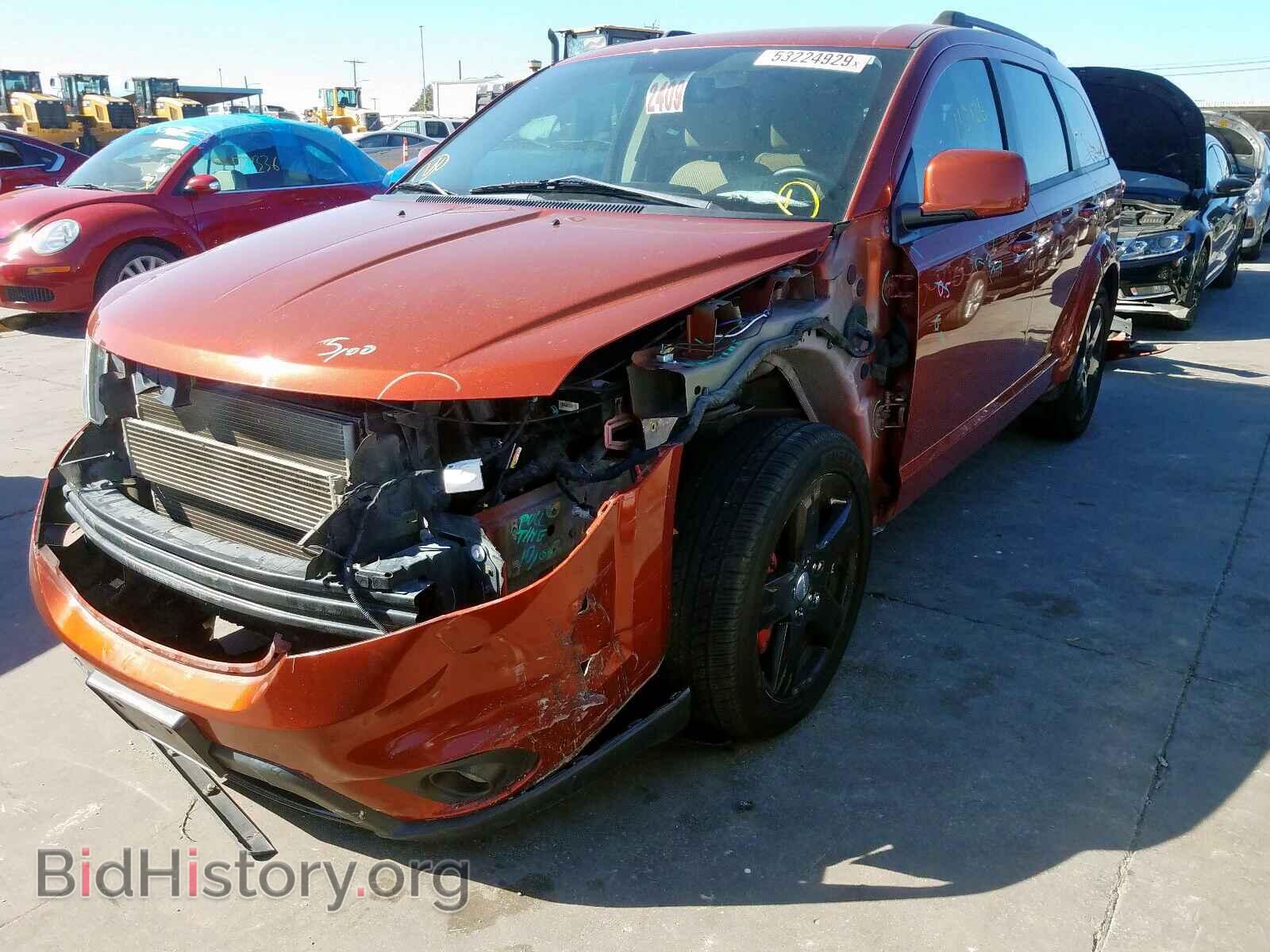 2012 DODGE JOURNEY - VIN: 3C4PDCBG4CT353640 - Фото 2