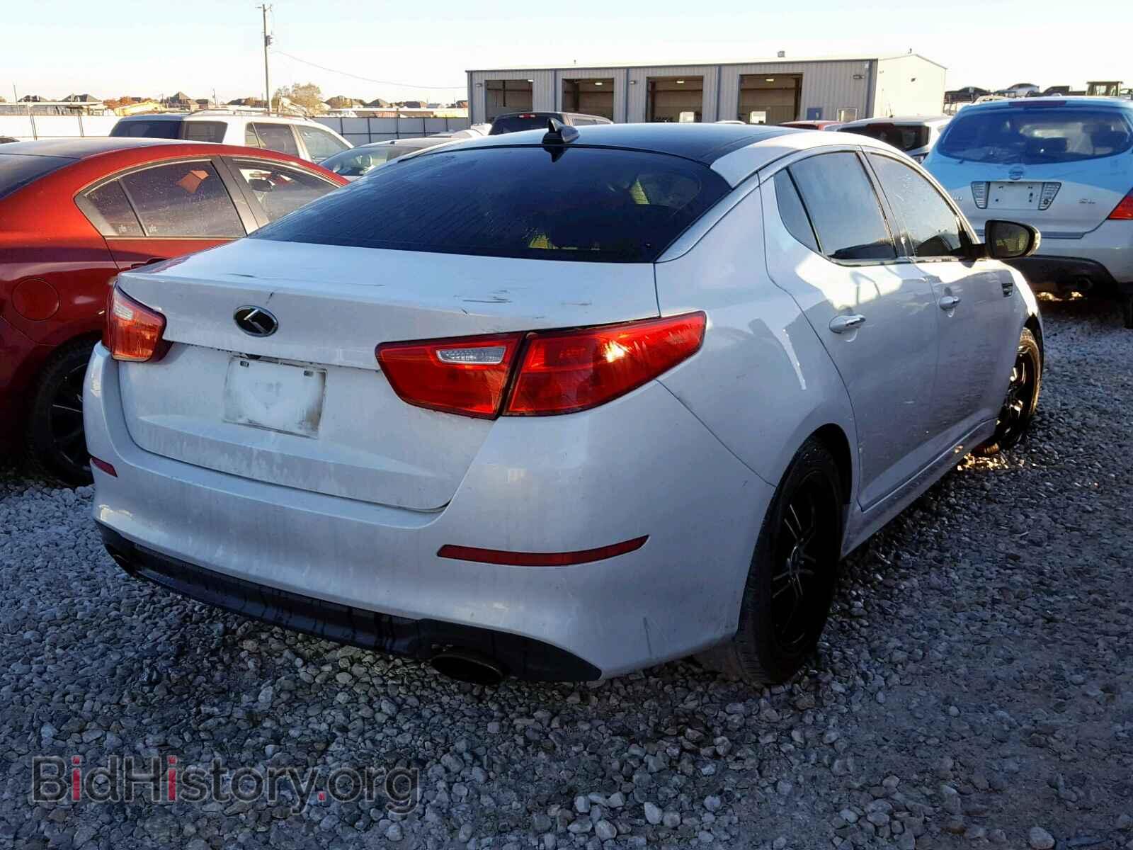2015 KIA OPTIMA - VIN: 5XXGN4A71FG376748 - Фото 4
