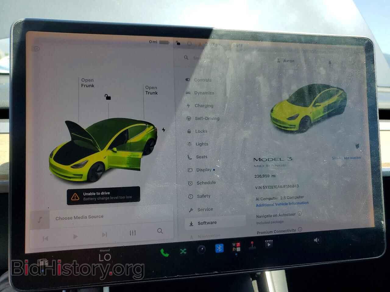 2018 TESLA MODEL 3 - VIN: 5YJ3E1EA6JF158643 - Фото 9