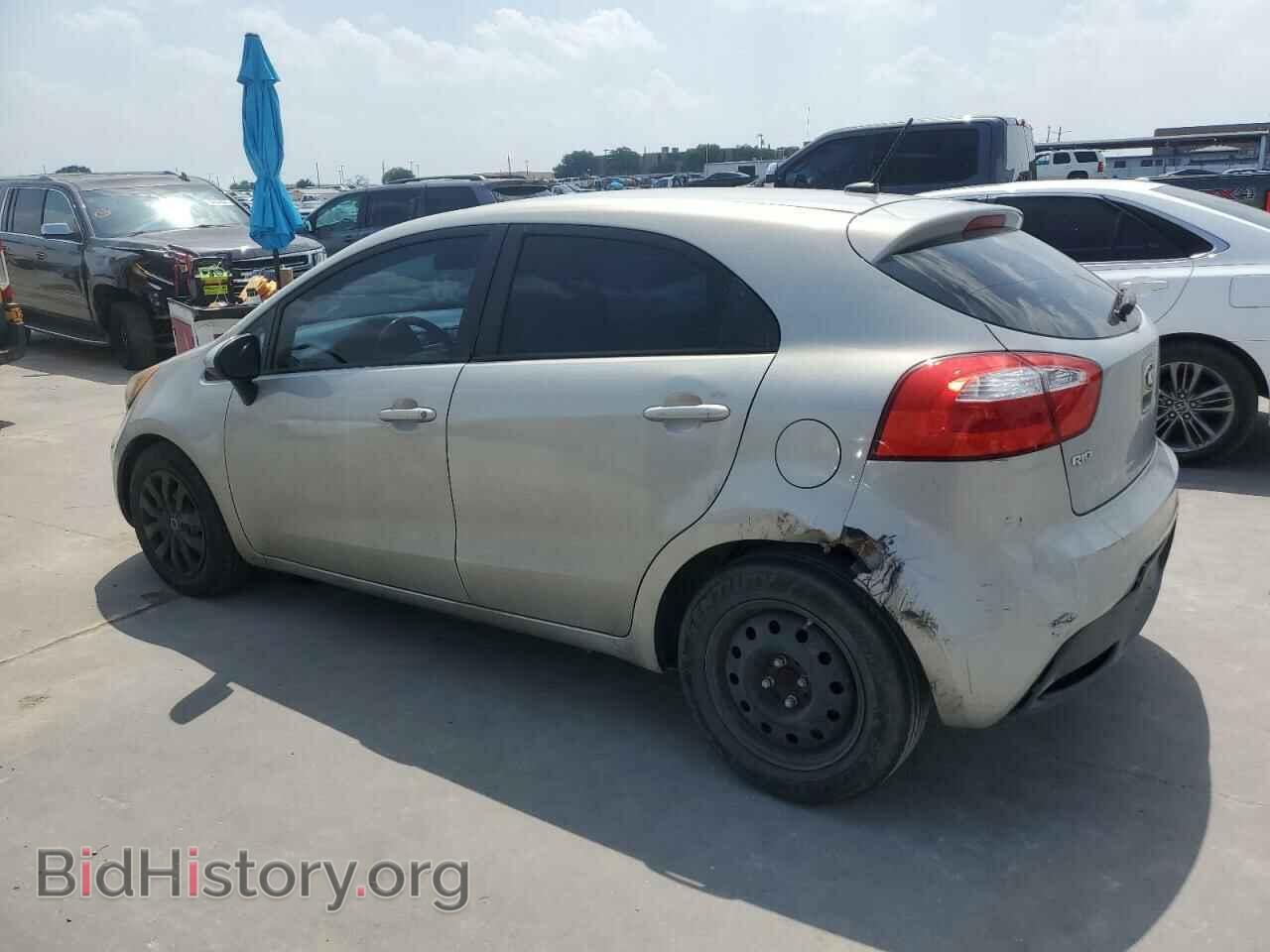 2012 KIA RIO - VIN: KNADN5A38C6066402 - Фото 2