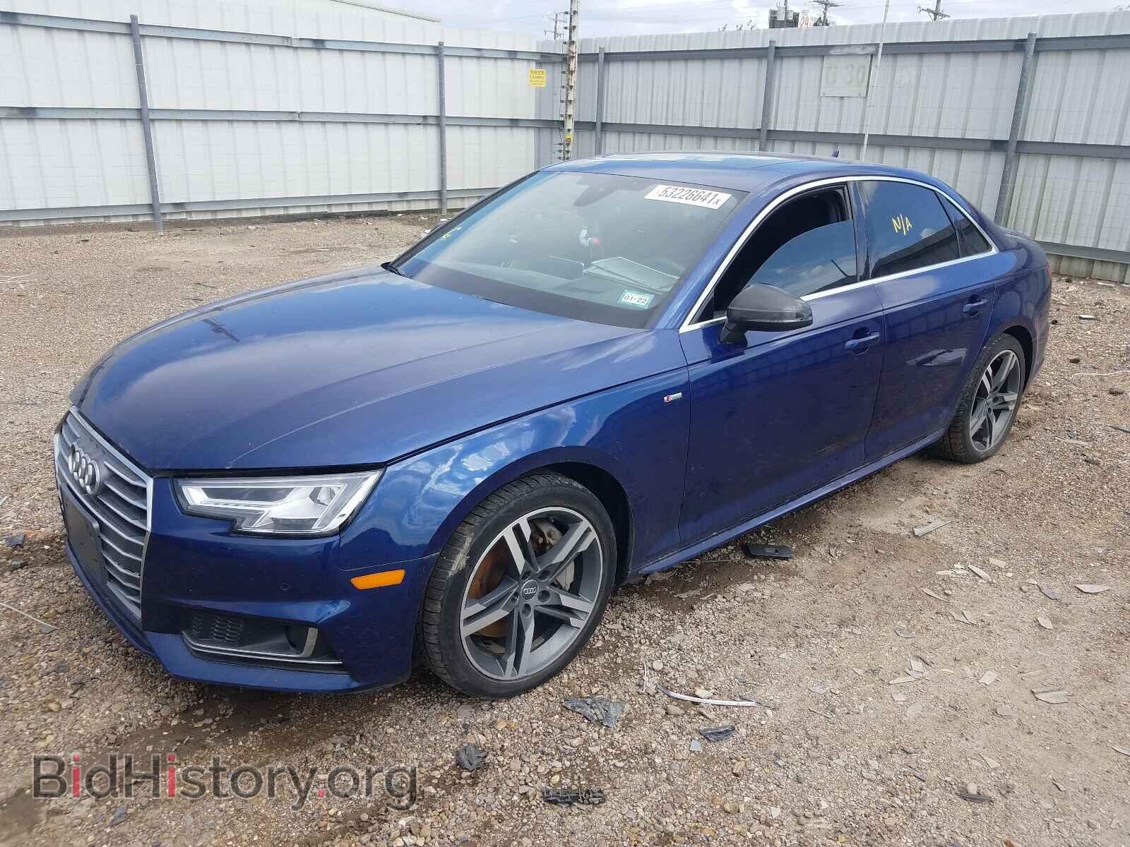 2017 AUDI A4 - VIN: WAURNAF48HN068728 - Фото 2
