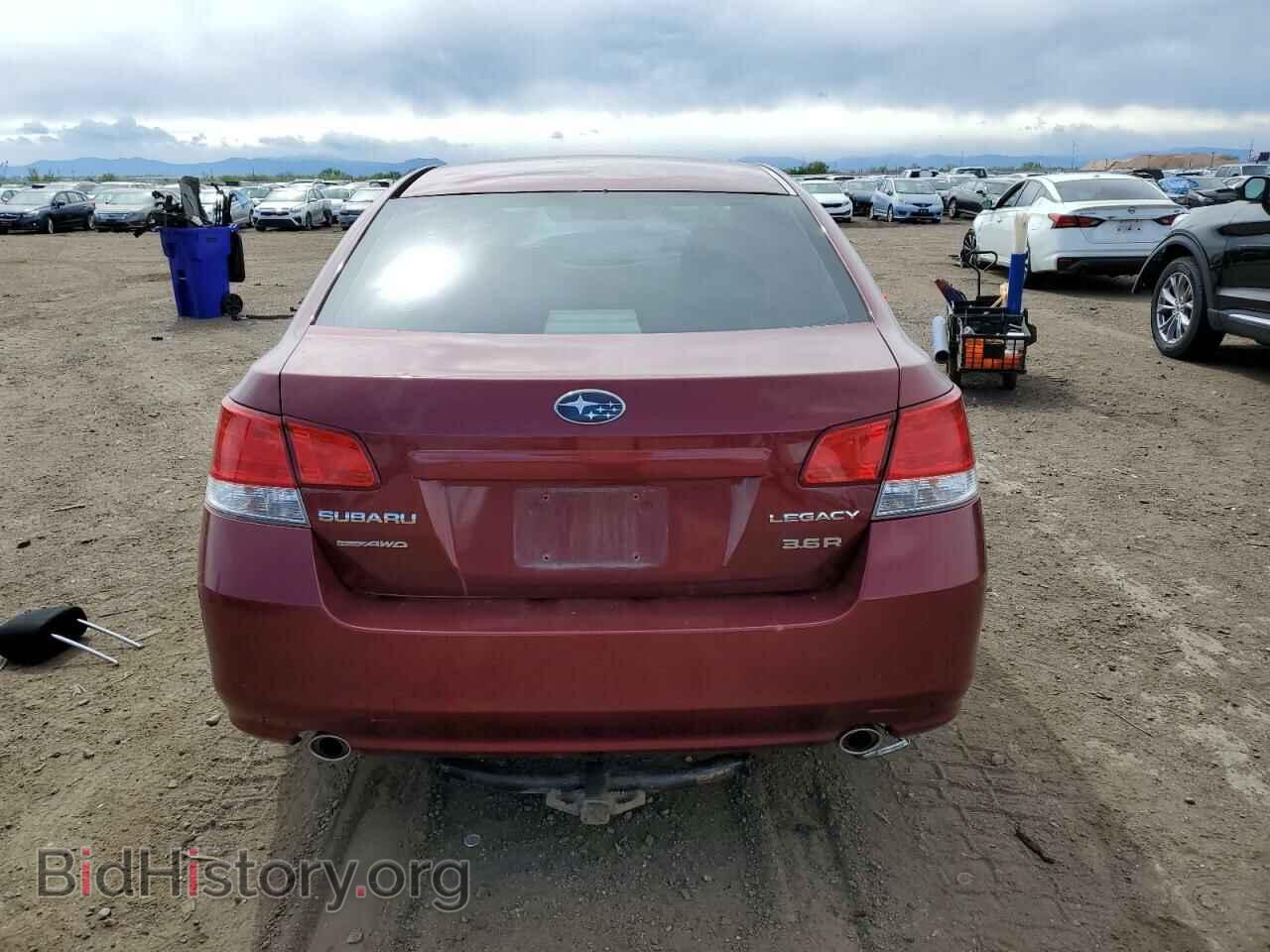 2010 SUBARU LEGACY - VIN: 4S3BMEA69A2218537 - Фото 6