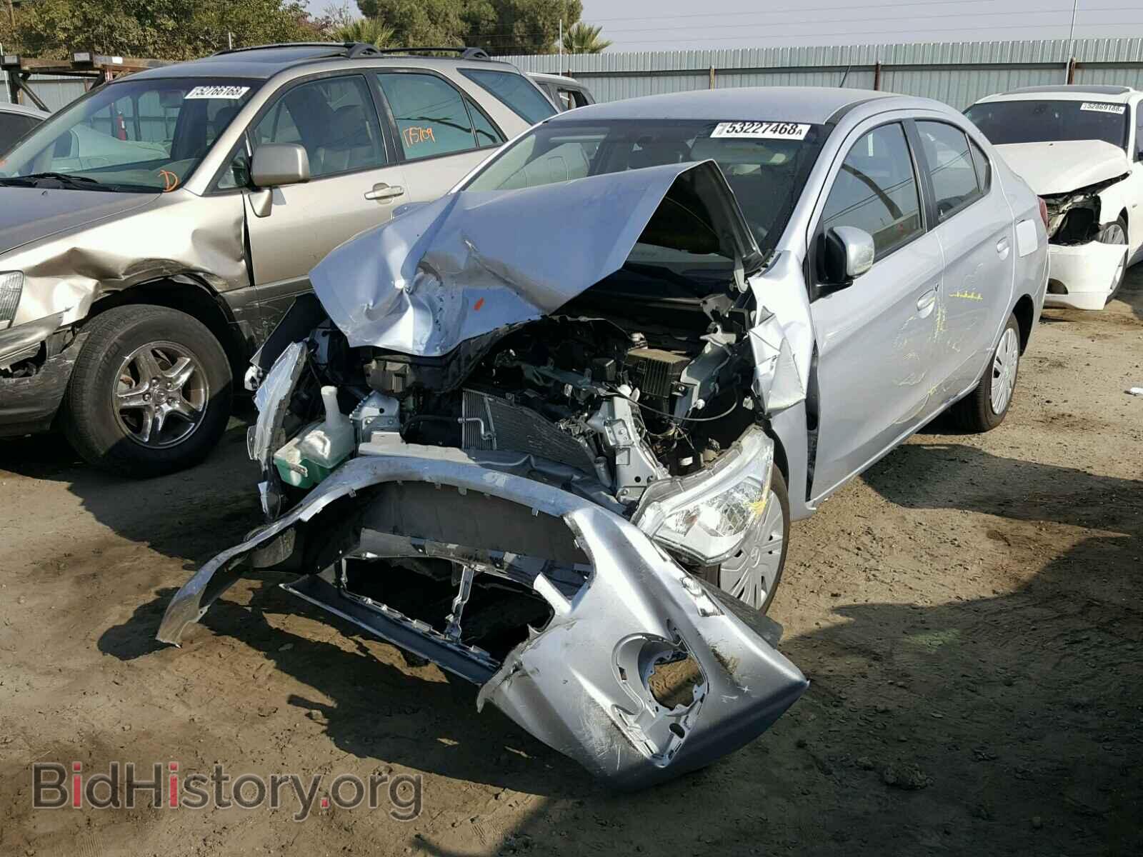 2017 MITSUBISHI MIRAGE - VIN: ML32F3FJ1HHF11079 - Фото 2