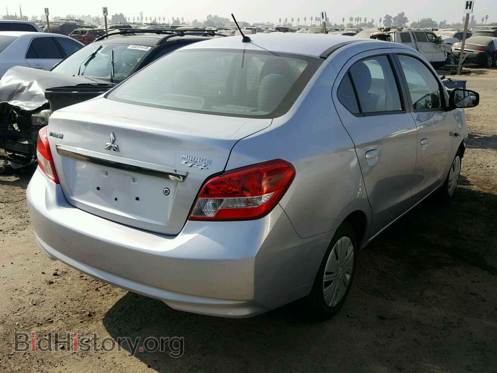 2017 MITSUBISHI MIRAGE - VIN: ML32F3FJ1HHF11079 - Фото 4