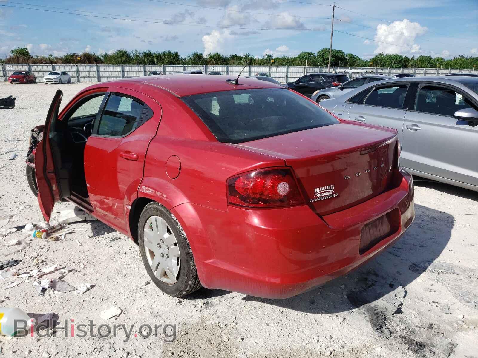 2013 DODGE AVENGER - VIN: 1C3CDZAB7DN752037 - Фото 3