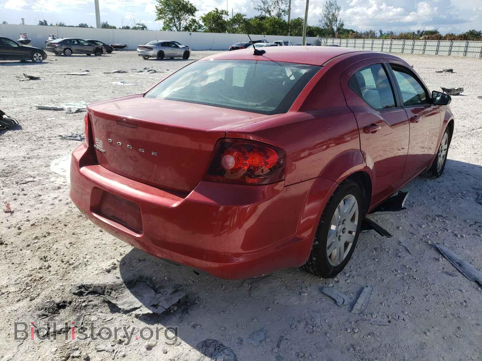 2013 DODGE AVENGER - VIN: 1C3CDZAB7DN752037 - Фото 4