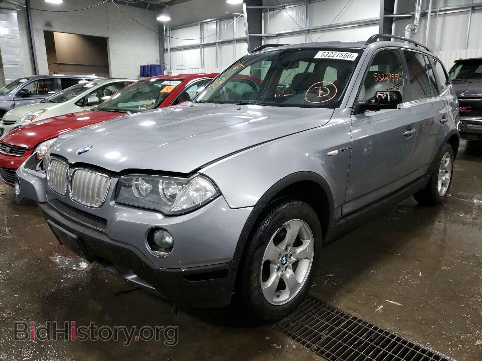 2008 BMW X3 - VIN: WBXPC93408WJ11751 - Фото 2