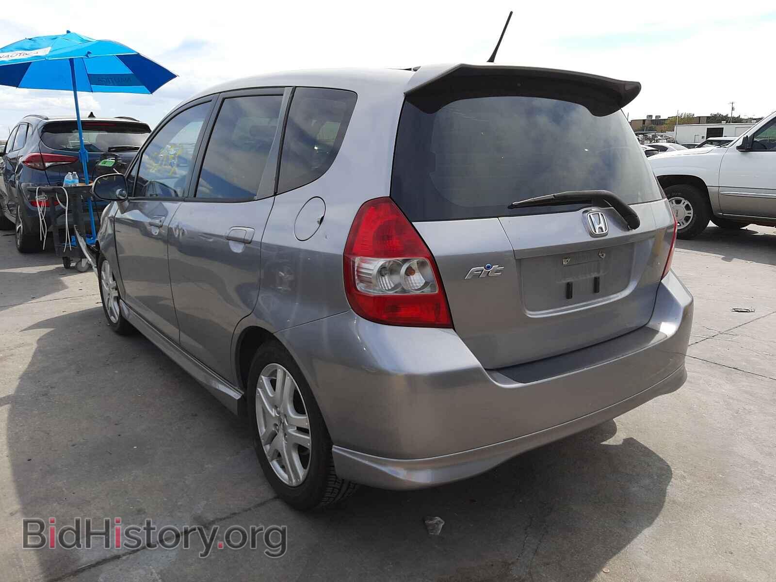 2007 HONDA FIT - VIN: JHMGD37637S064786 - Фото 3