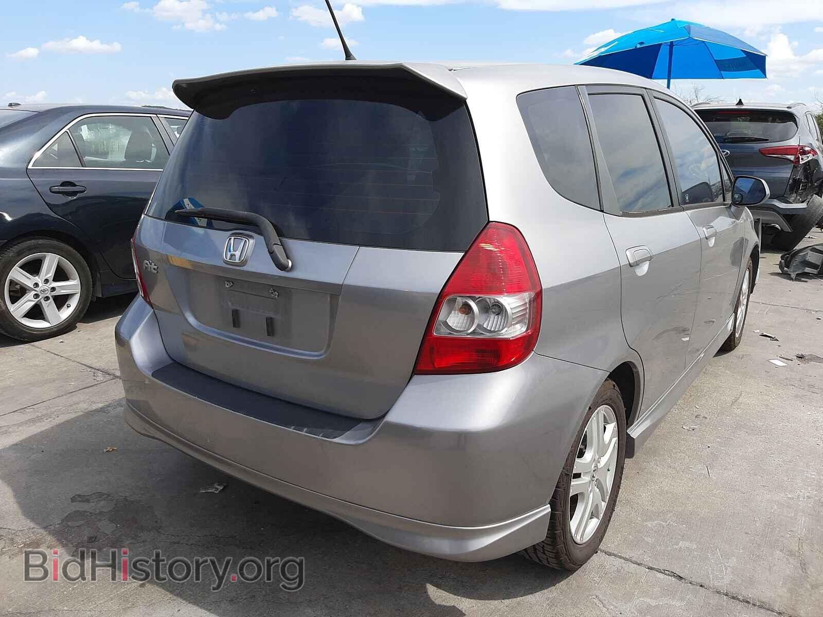 2007 HONDA FIT - VIN: JHMGD37637S064786 - Фото 4