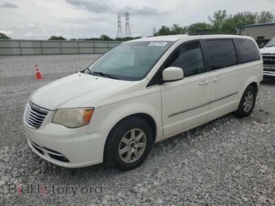 2011 Chrysler MINIVAN Touring, белый — VIN 2A4RR5DG3BR645391, Copart