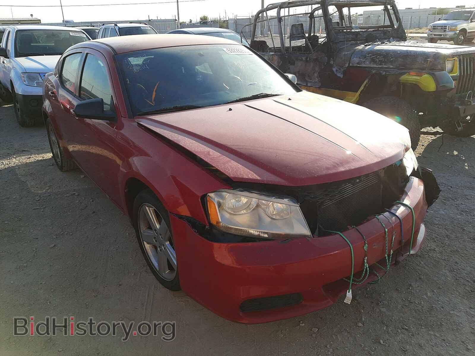 Фотография 1C3CDZAB3DN661038 - DODGE AVENGER 2013