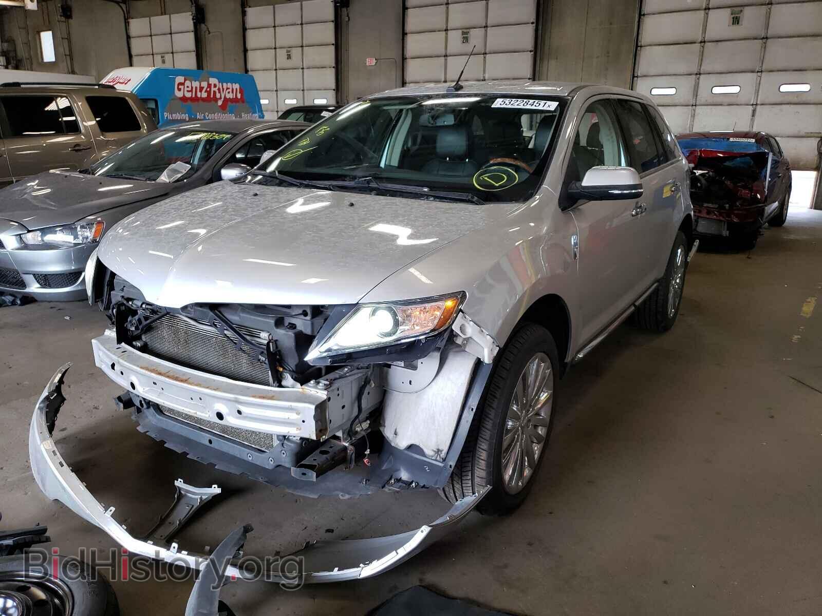 2013 LINCOLN MKX - VIN: 2LMDJ8JK8DBL36819 - Фото 2