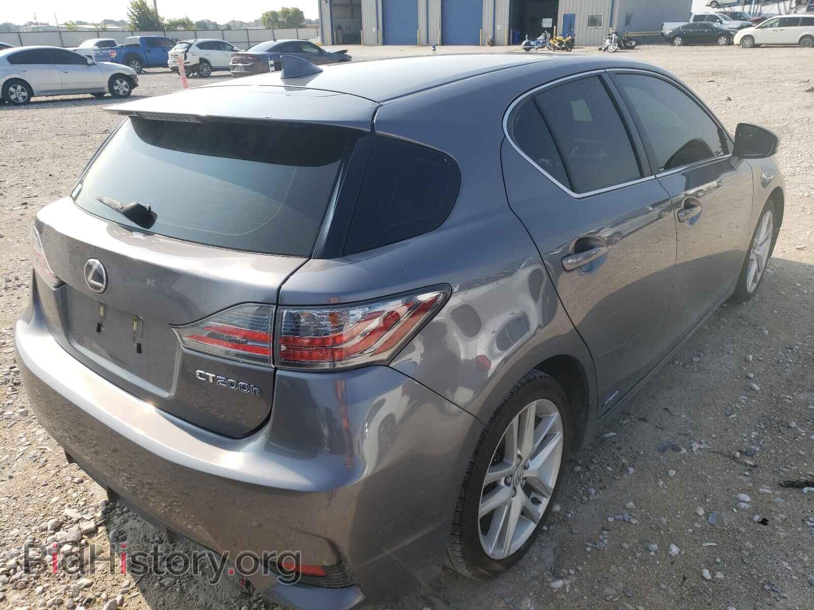 2014 LEXUS CT 200 - VIN: JTHKD5BH2E2179519 - Фото 4