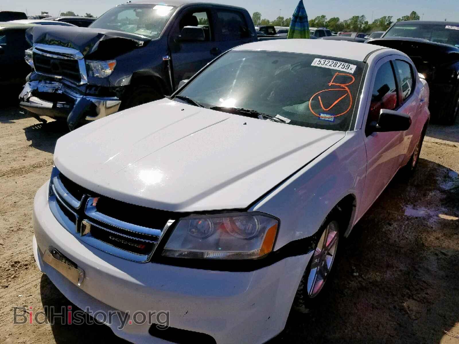 2013 DODGE AVENGER - VIN: 1C3CDZAG0DN720896 - Фото 2