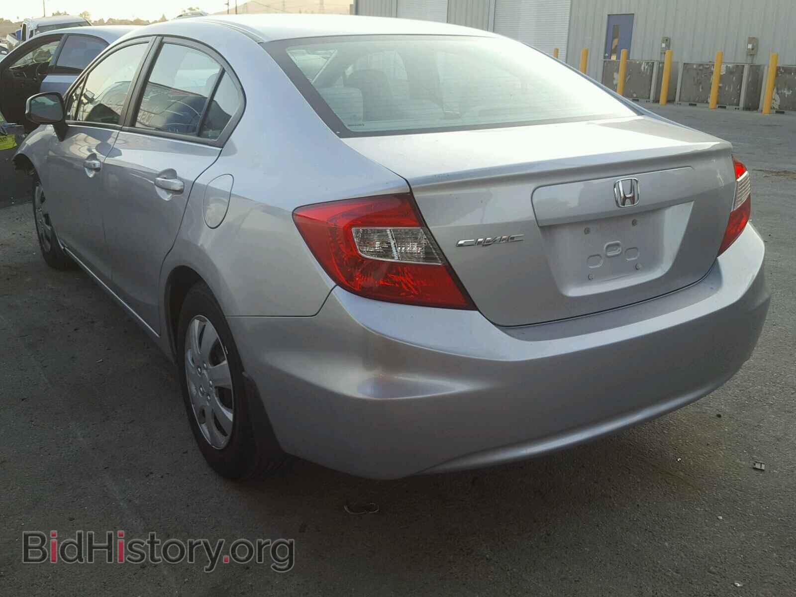 2012 HONDA CIVIC LX - VIN: 19XFB2F54CE392513 - Фото 3
