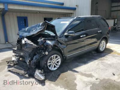 2011 Ford EXPLORER XLT, black — VIN 1FMHK7D84BGA09375, Copart