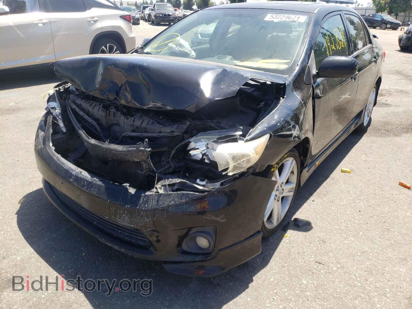 2013 TOYOTA COROLLA - VIN: 5YFBU4EE7DP121158 - Фото 2