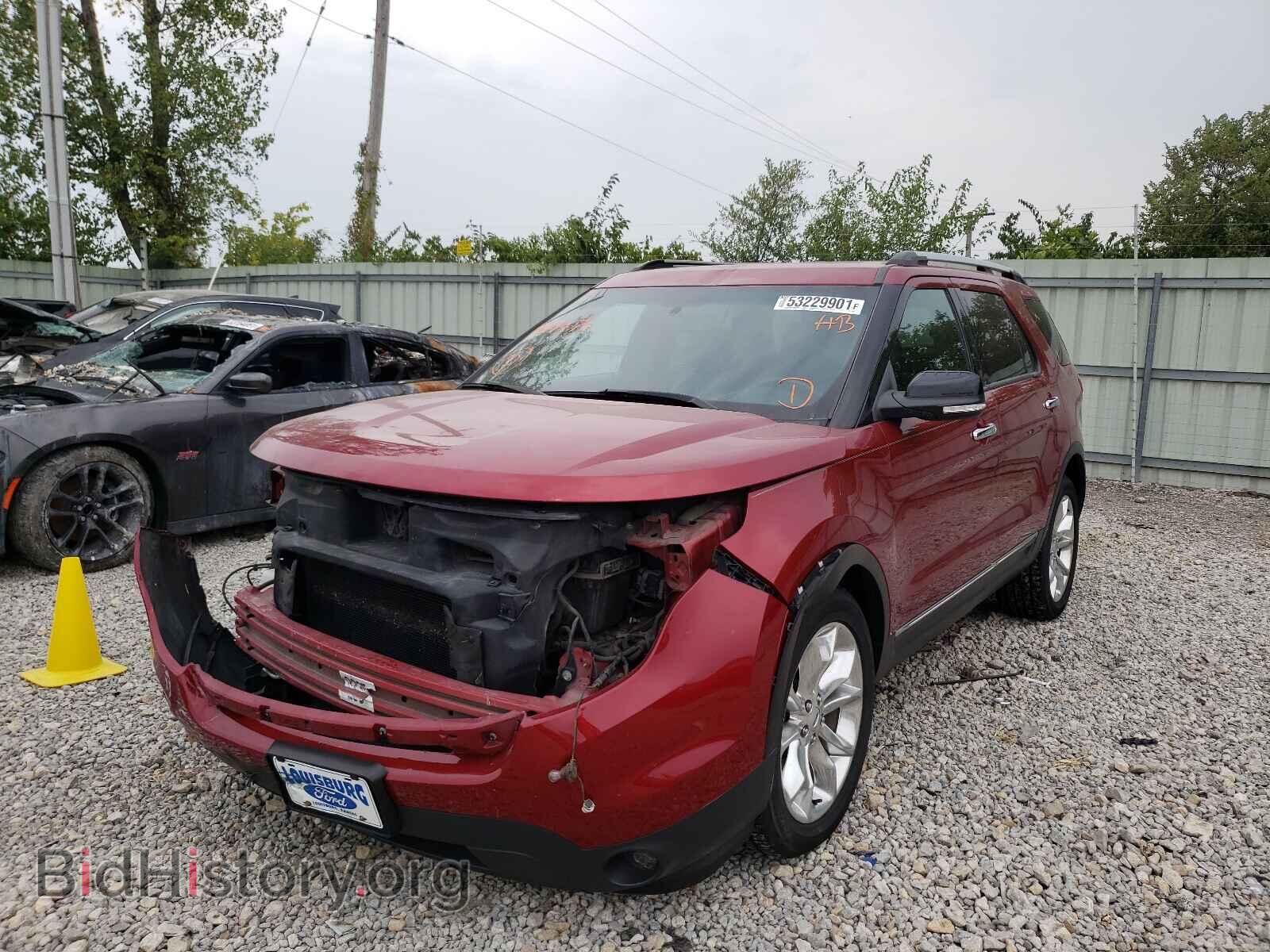 2014 FORD EXPLORER - VIN: 1FM5K7D83EGA54475 - Фото 2