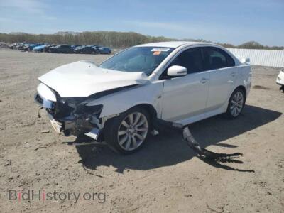 2017 Mitsubishi LANCER ES, белый — VIN JA32V2FW7HU002901, Copart