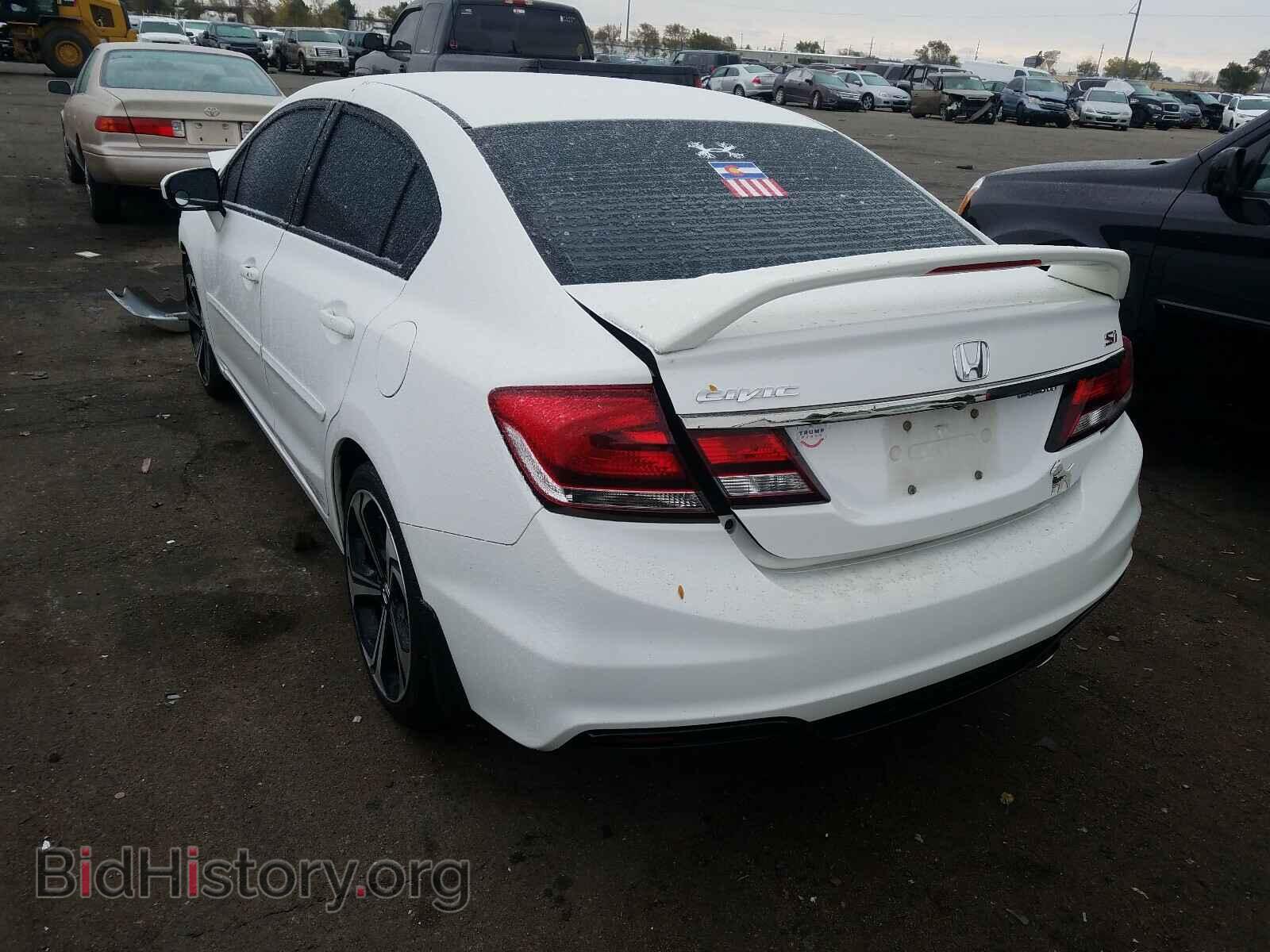 2015 HONDA CIVIC - VIN: 2HGFB6E59FH710063 - Фото 3