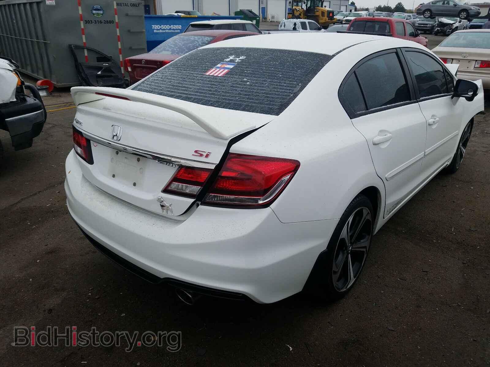 2015 HONDA CIVIC - VIN: 2HGFB6E59FH710063 - Фото 4