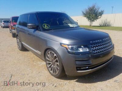 2017 Land Rover RANGEROVER Range Rove, серый — VIN SALGV2FE3HA357329, Copart