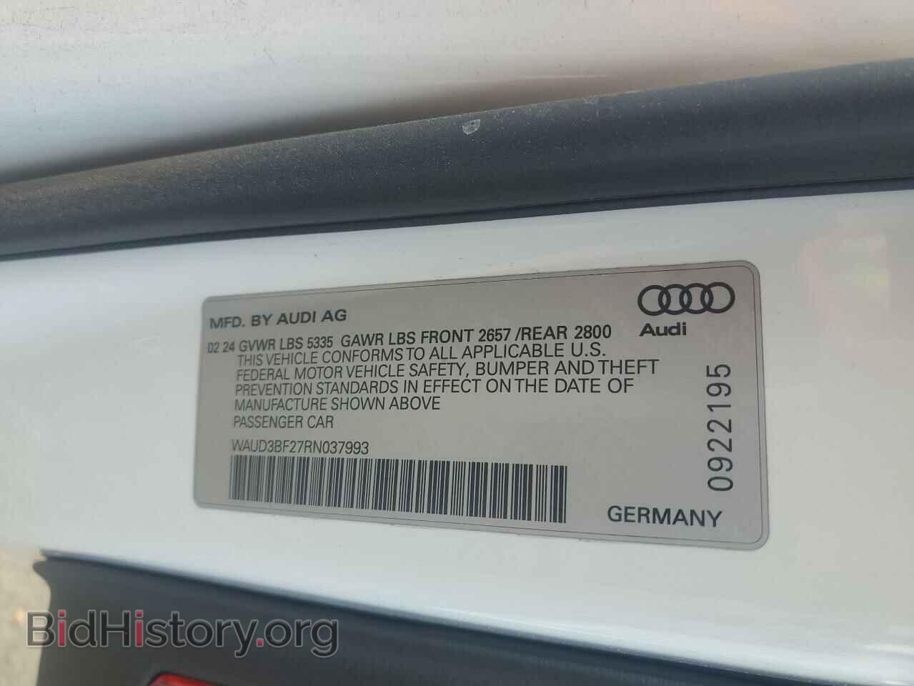 2024 AUDI A6 - VIN: WAUD3BF27RN037993 - Фото 12