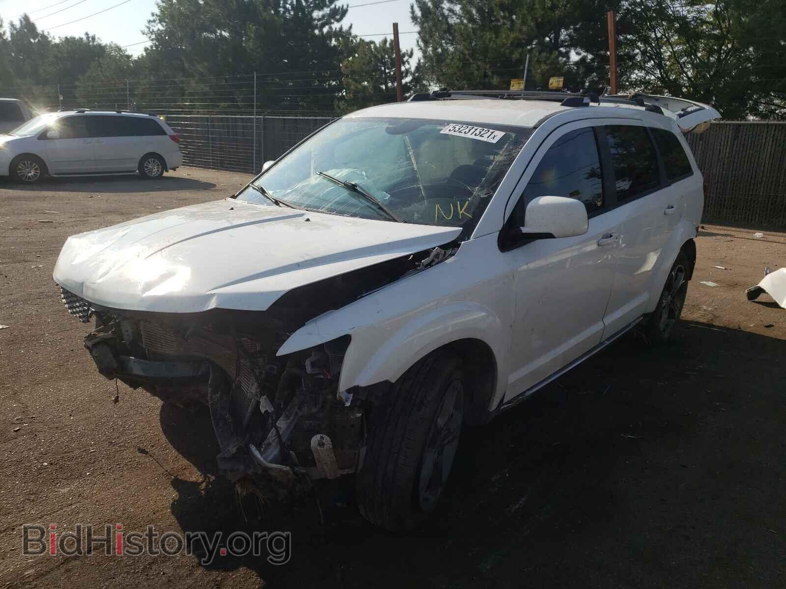 2015 DODGE JOURNEY - VIN: 3C4PDCGB5FT621435 - Фото 2