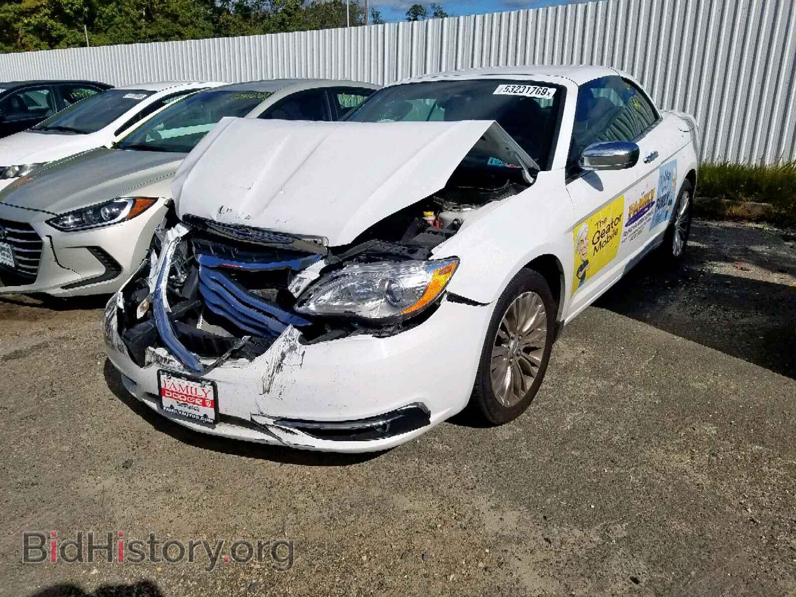 2012 CHRYSLER 200 - VIN: 1C3BCBFG2CN235186 - Фото 2