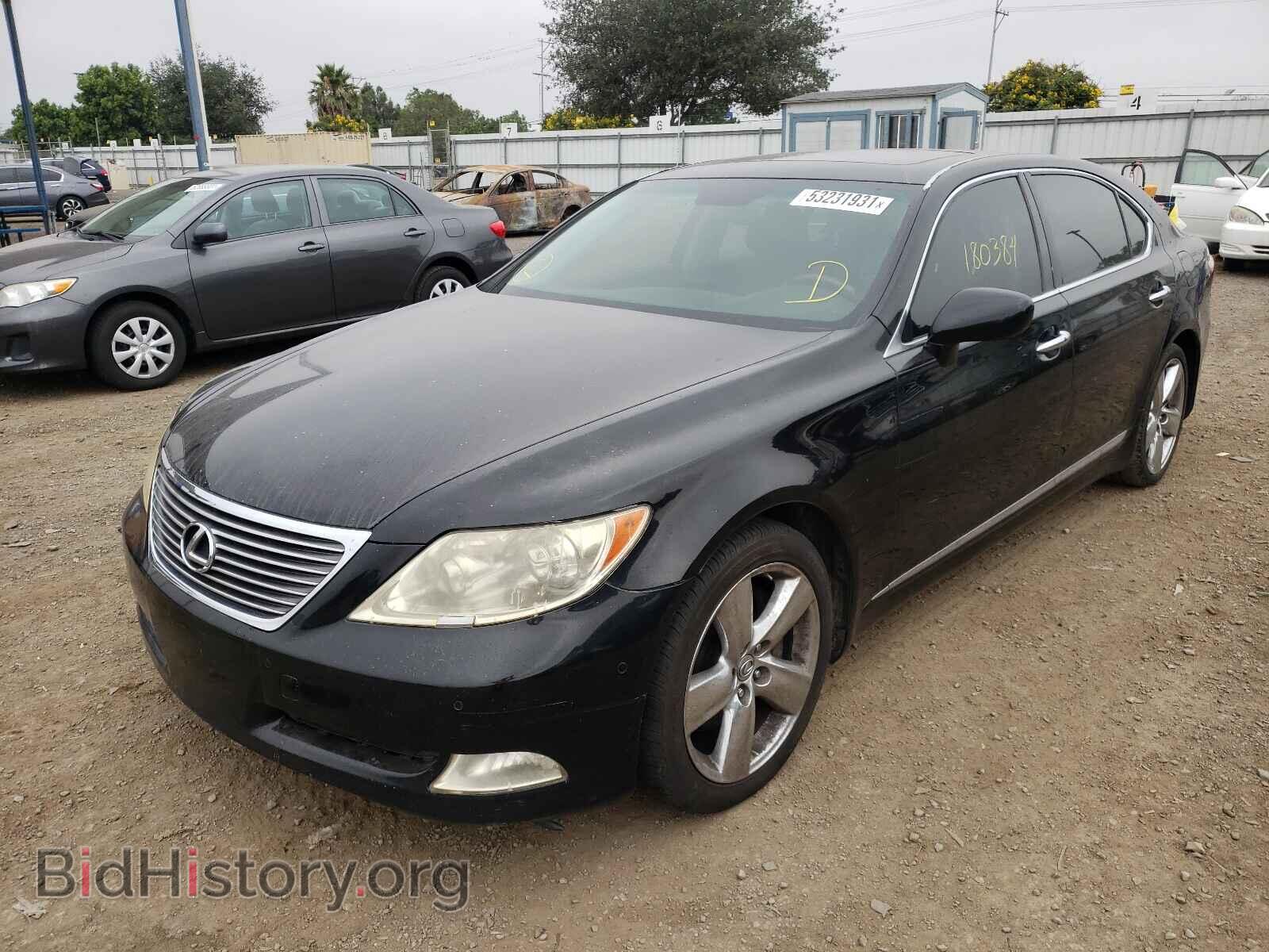 2008 LEXUS LS460 - VIN: JTHGL46FX85026031 - Фото 2