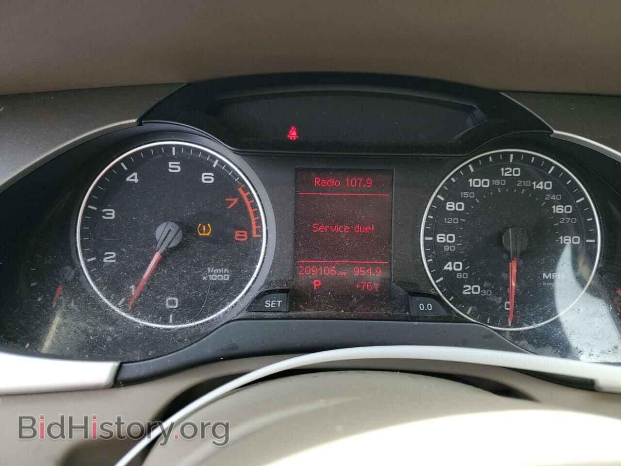 2012 AUDI A4 - VIN: WAUAFAFL9CN009746 - Фото 9