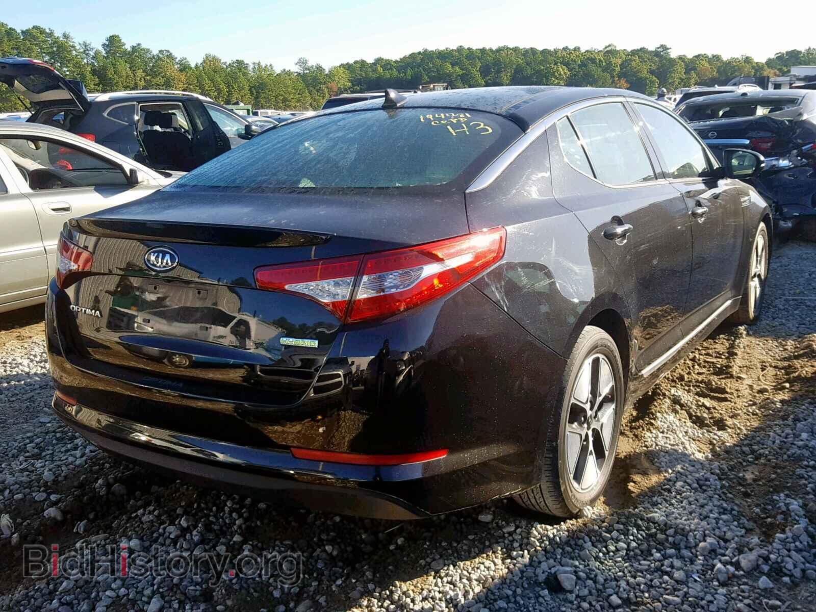 2012 KIA OPTIMA HYB - VIN: KNAGM4AD3C5010926 - Фото 4