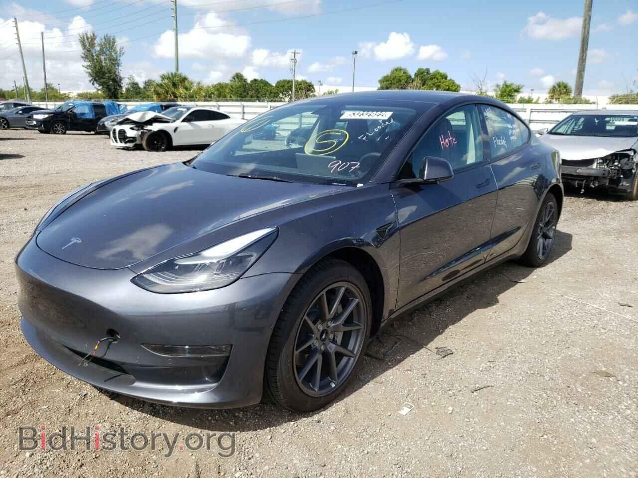 2022 TESLA MODEL 3 - VIN: 5YJ3E1EA3NF188768 - Photo 2