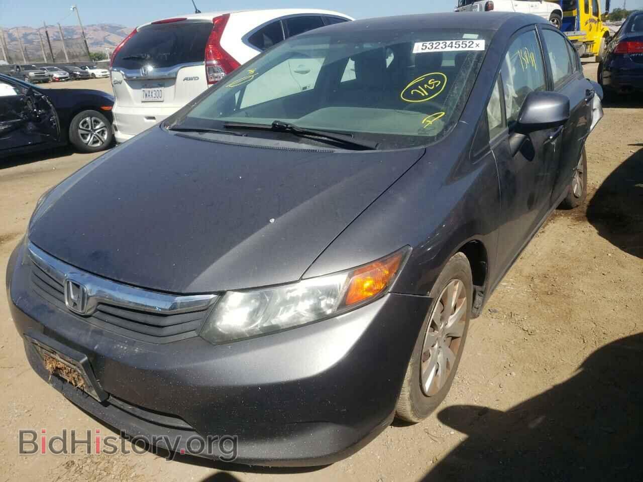 2012 HONDA CIVIC - VIN: 2HGFB2F52CH597463 - Photo 2