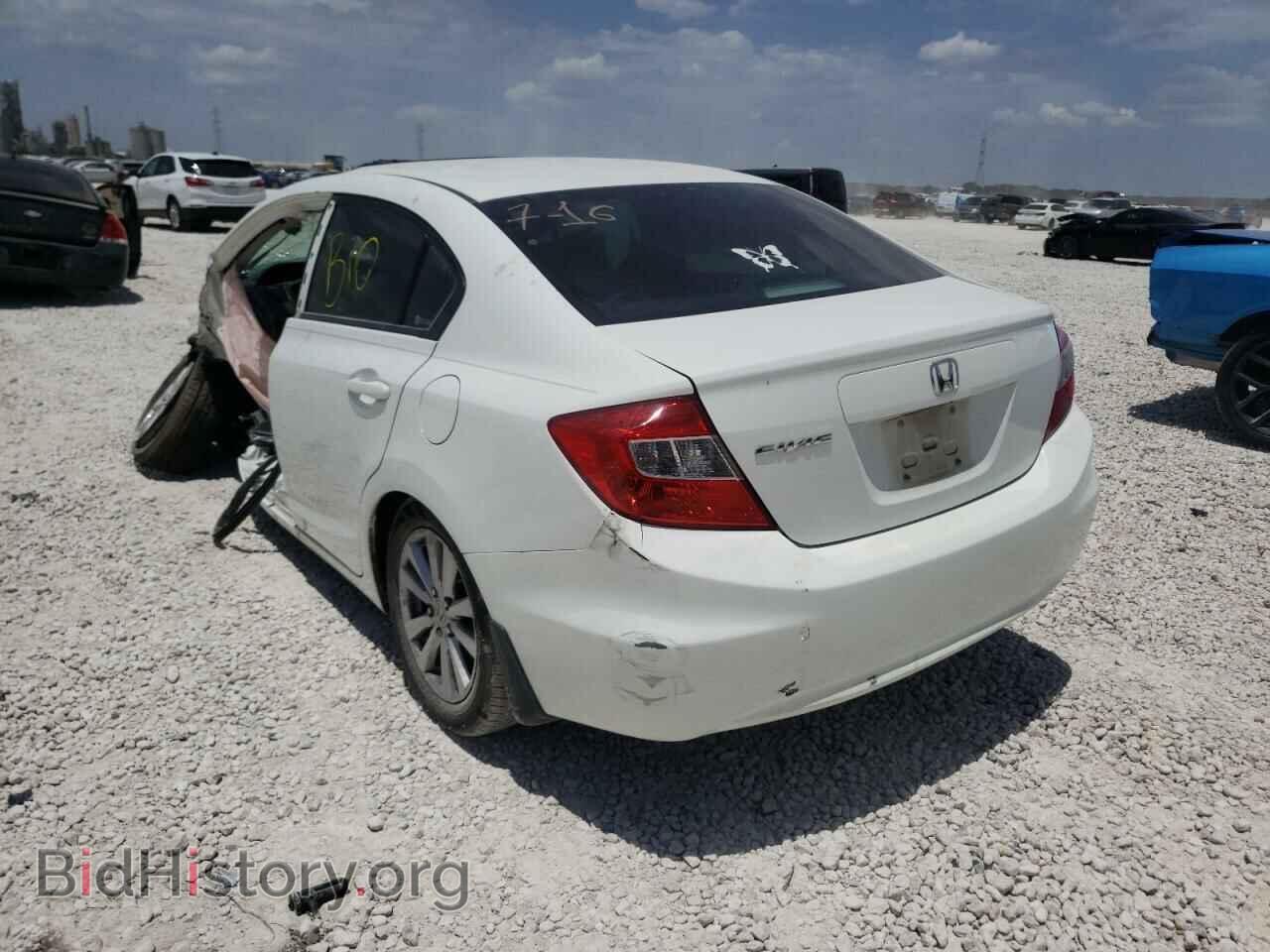 2012 HONDA CIVIC - VIN: 2HGFB2F84CH584563 - Фото 3