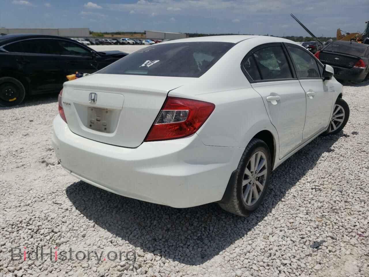 2012 HONDA CIVIC - VIN: 2HGFB2F84CH584563 - Фото 4