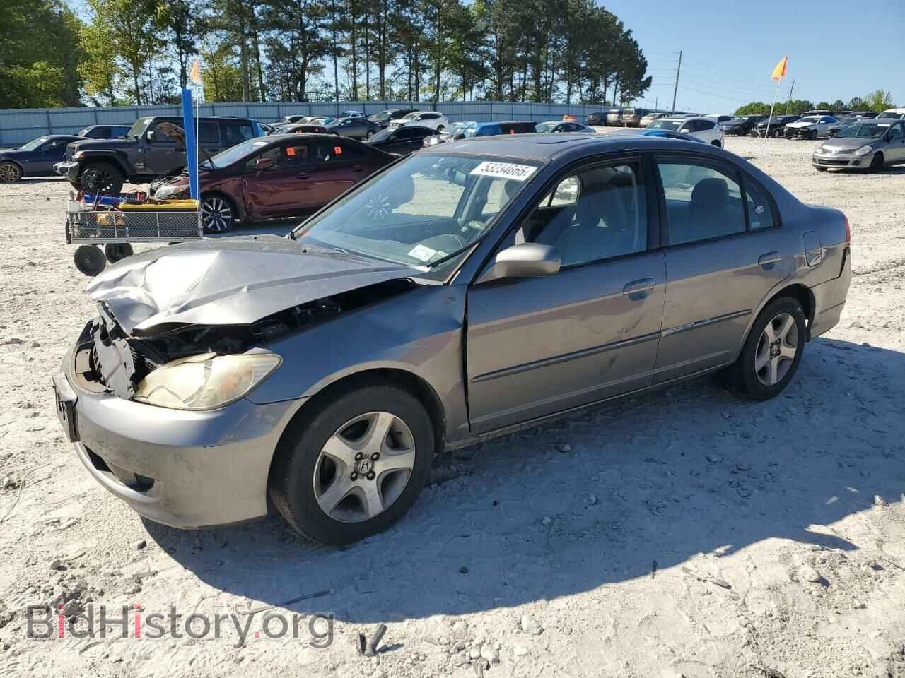 Photo 2HGES26745H597352 - HONDA CIVIC 2005