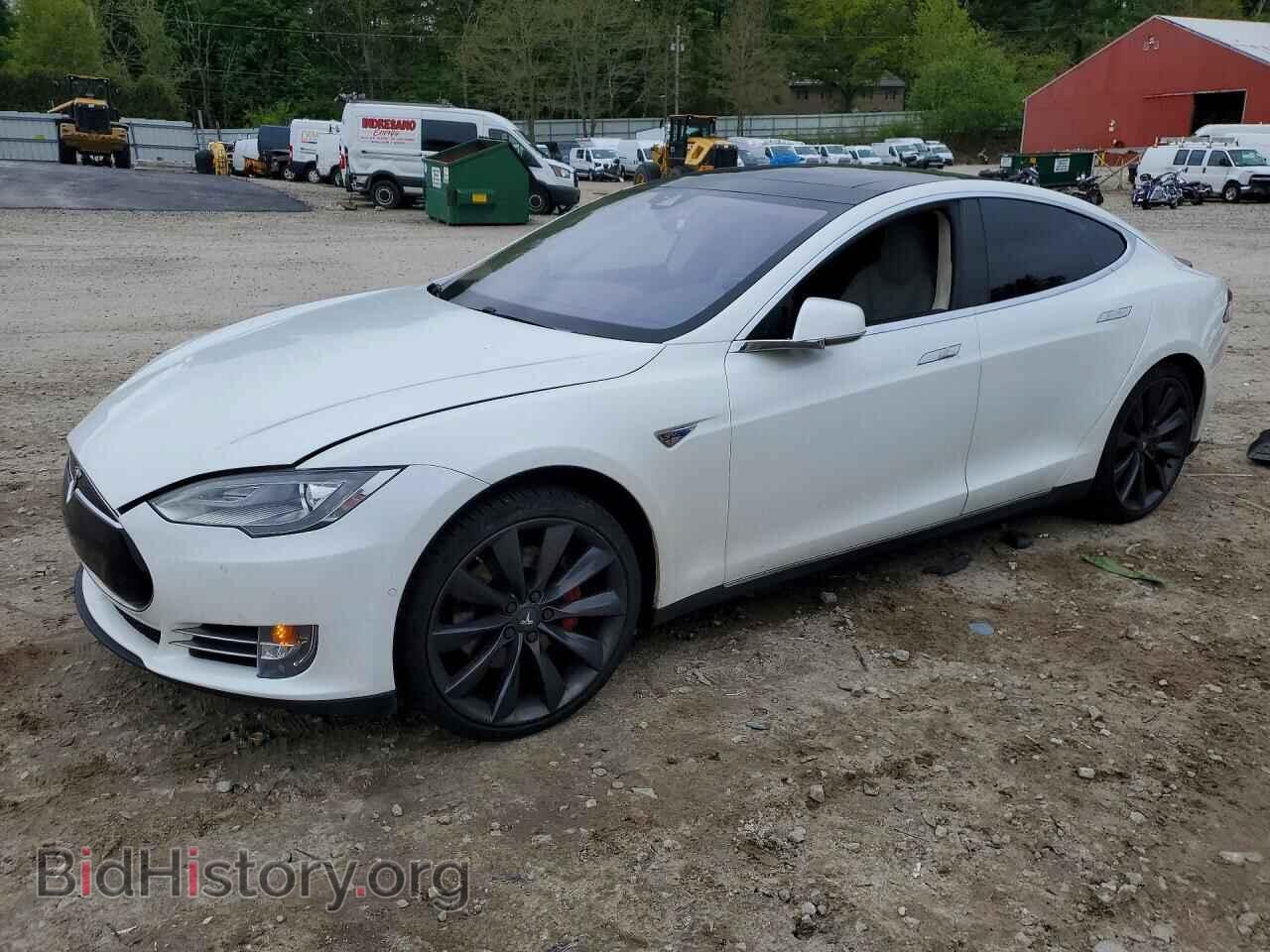 Photo 5YJSA1V4XFF096690 - TESLA MODEL S 2015
