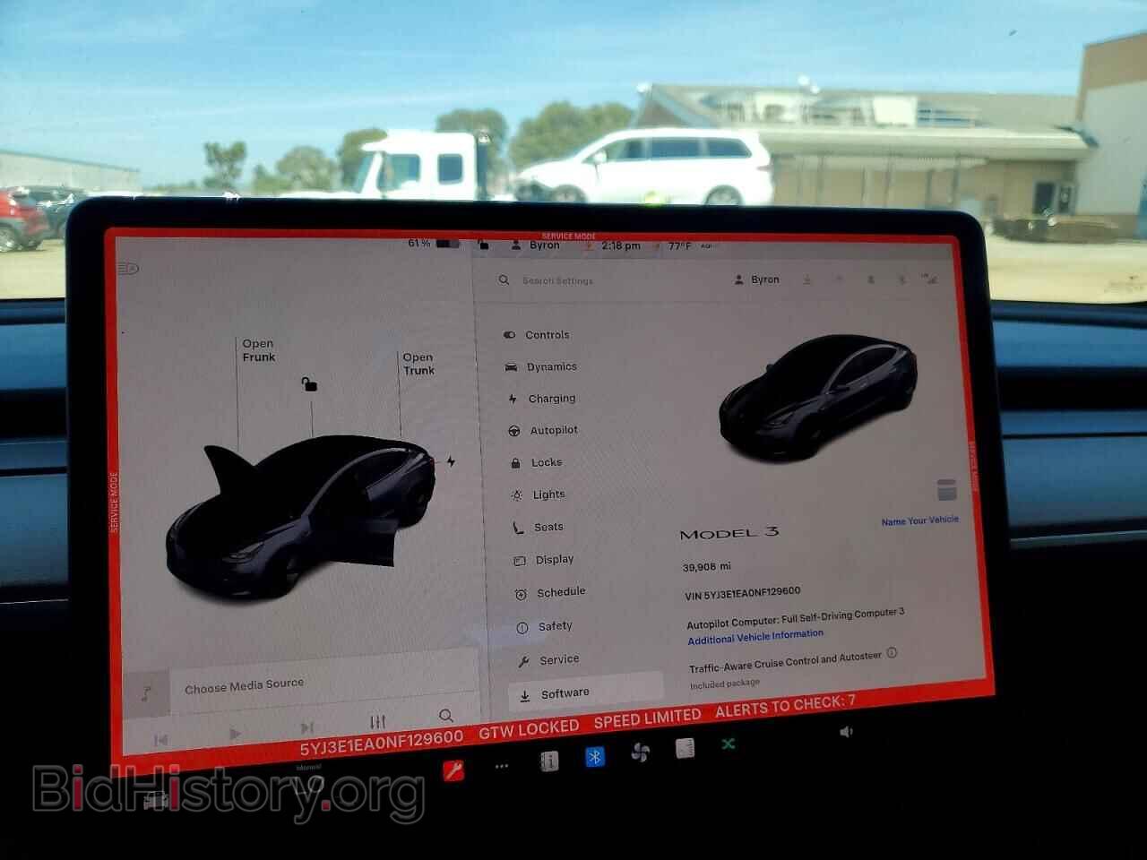 2022 TESLA MODEL 3 - VIN: 5YJ3E1EA0NF129600 - Photo 9