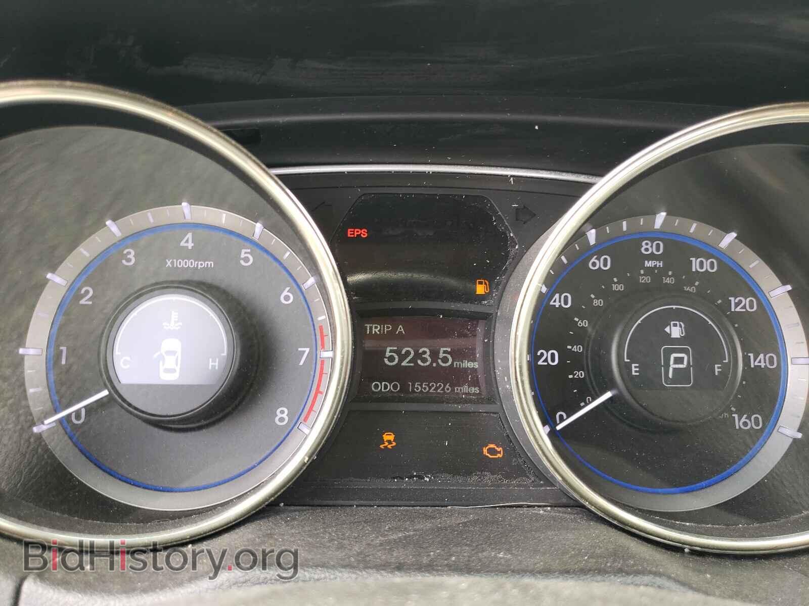 2012 HYUNDAI SONATA - VIN: 5NPEC4ABXCH383960 - Фото 8